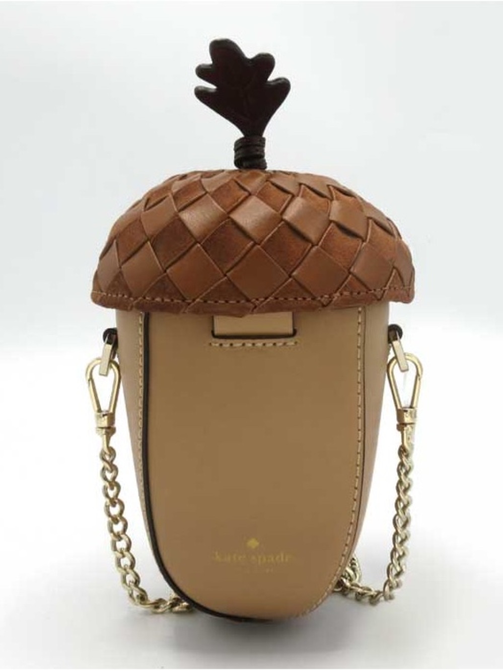 Kate Spade Brown 3D Acorn Crossbody mini Bag